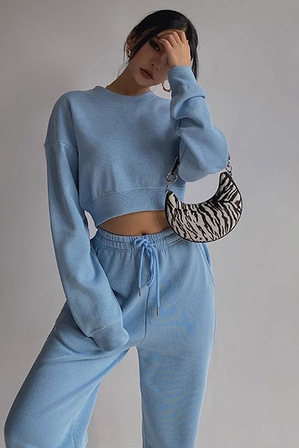 Solid Cut Out Knit Sweater for Stylish Workouts