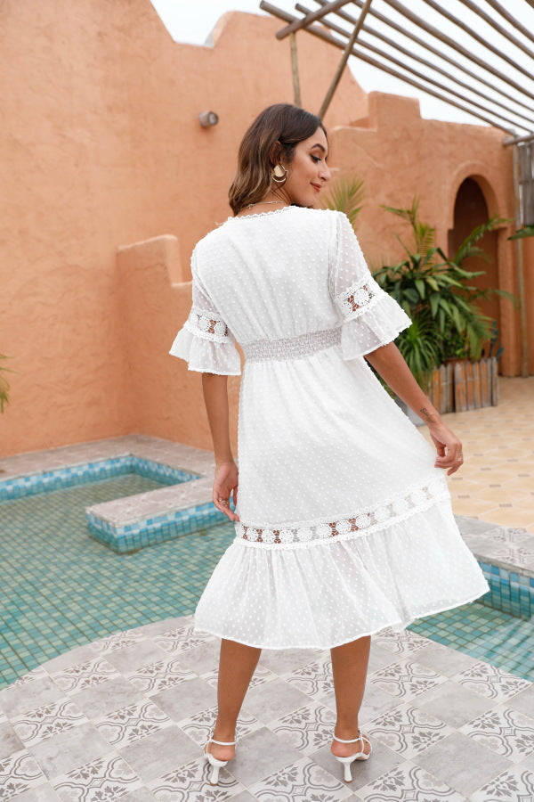 Jenson Cotton Eyelet Maxi Dress - FINAL SALE