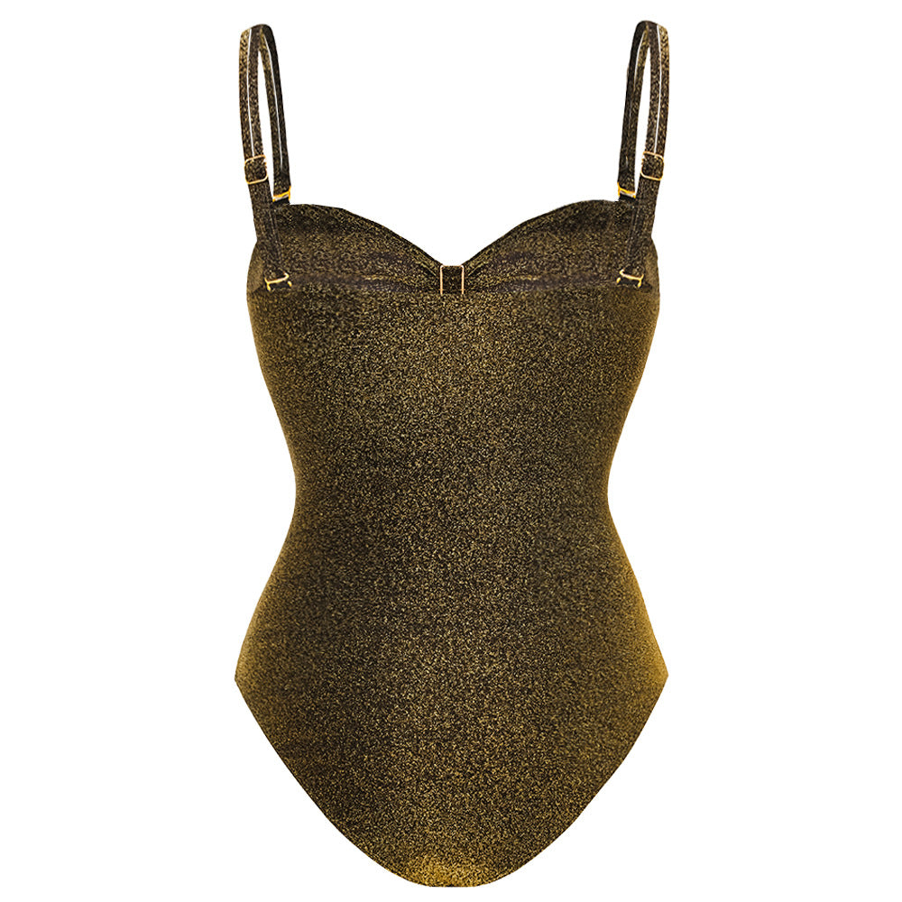 Desert Goddess Swimsuit Set - Brown