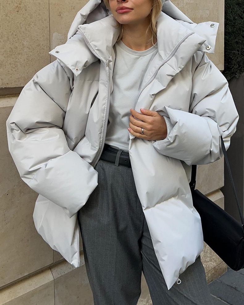 ShoptheCIC Timeless Beauty Cotton Hooded Jacket for All Seasons