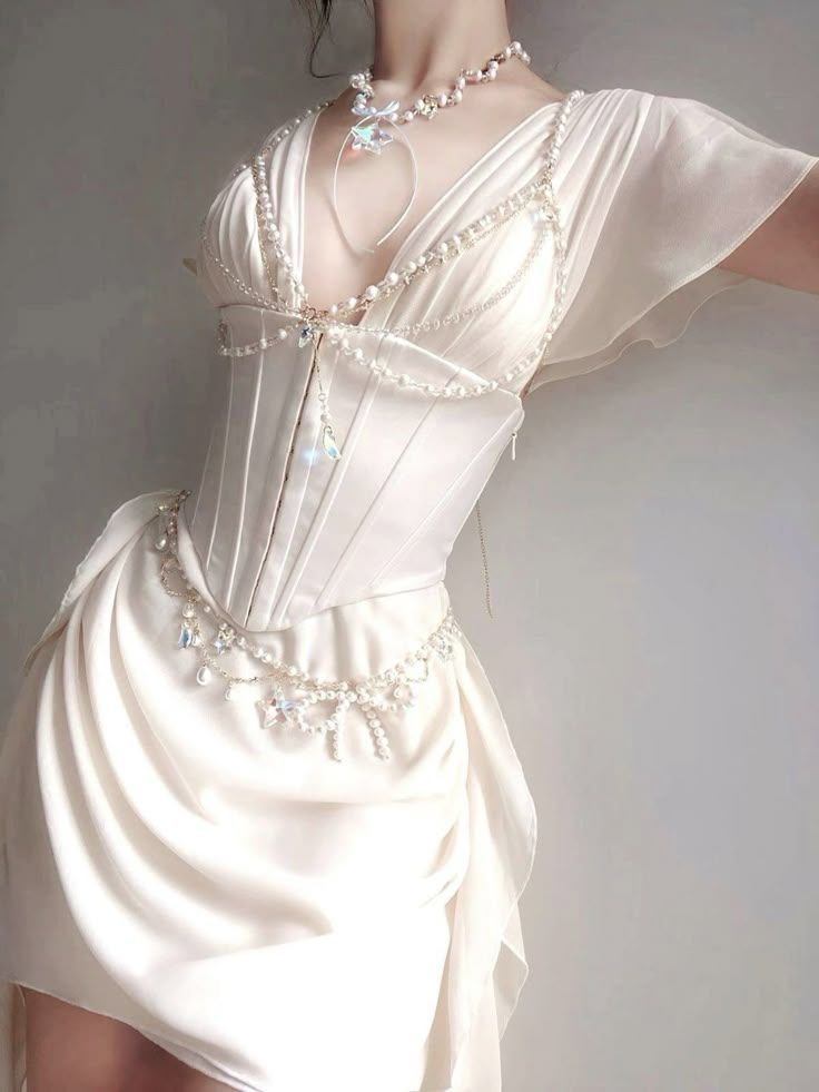Charming White Satin Chiffon Sheath Cocktail Dress Short Homecoming Dress D718