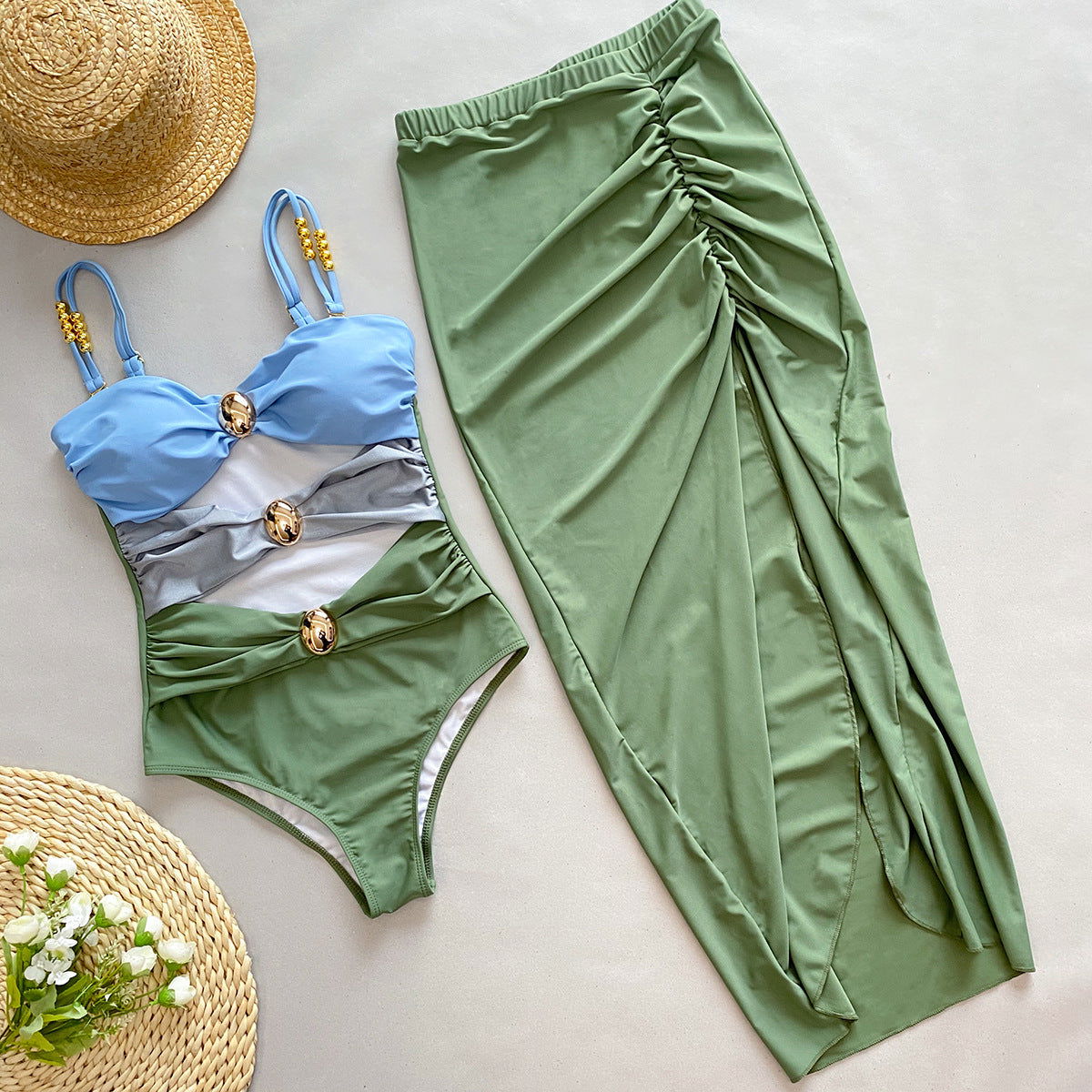 One Piece Swimsuit Bikini Women Sexy Swimsuit Set for Women - Fashionpara