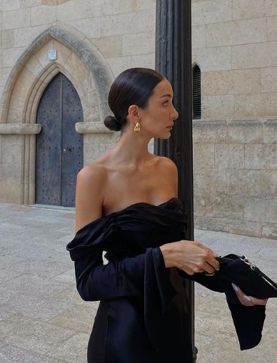 Formal Off-shoulder Sleeveless Mermaid Satin Evening Prom Dresses SD1589