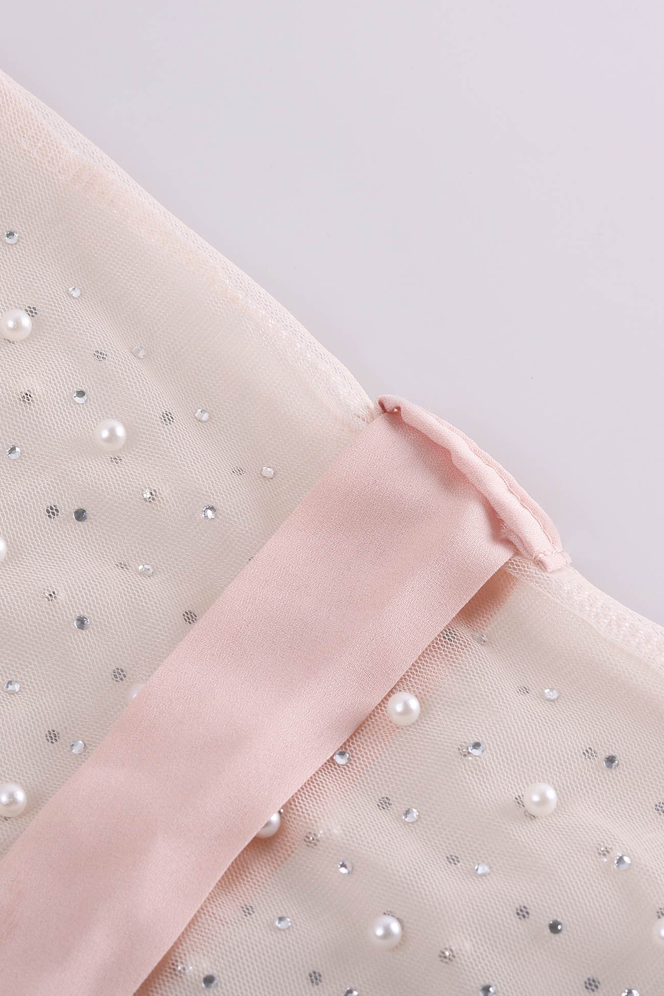 Elegant Pearl Flare Sleeve Tie-Up Cardigan for Stylish Layers