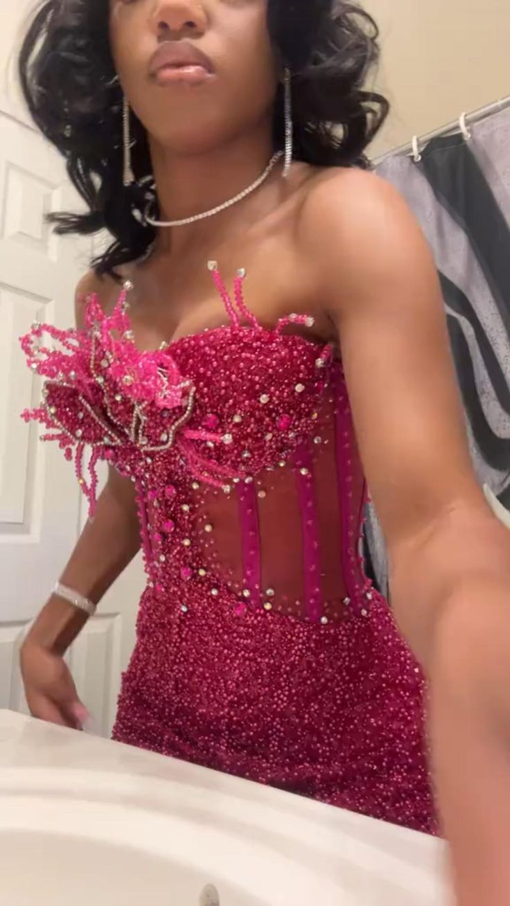 Mermaid Luxurious Black Girl Long Prom Party Dresses Formal Dress Graduation Dress - Fashionpara