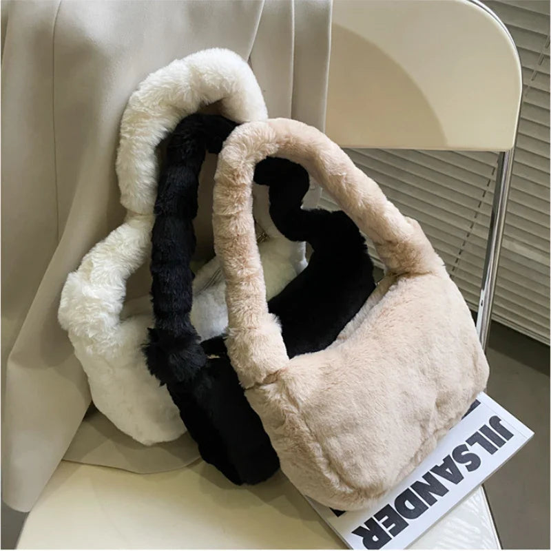 Large Capacity PU Leather Shoulder Bag