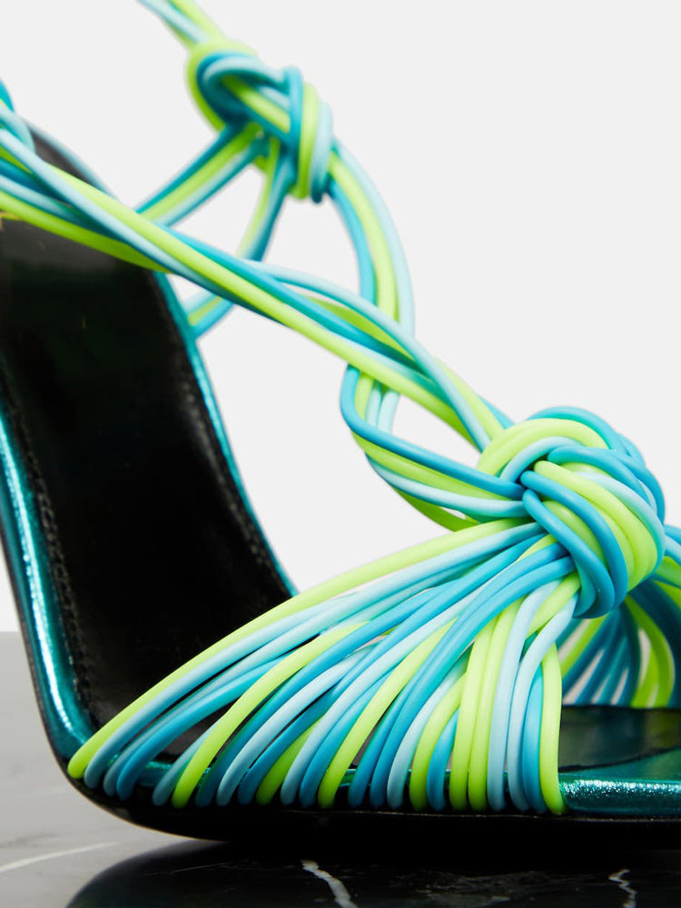 Point Toe Knot Heels