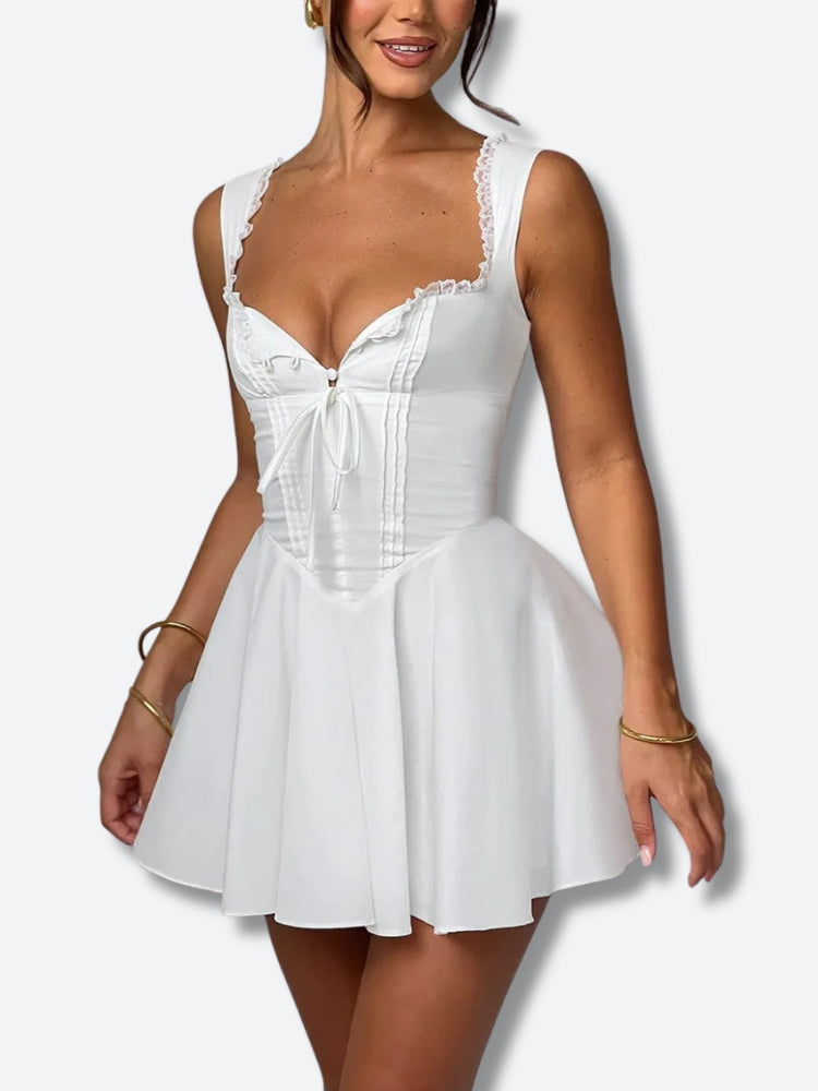 Princess Corset Mini Dress - Fashionpara
