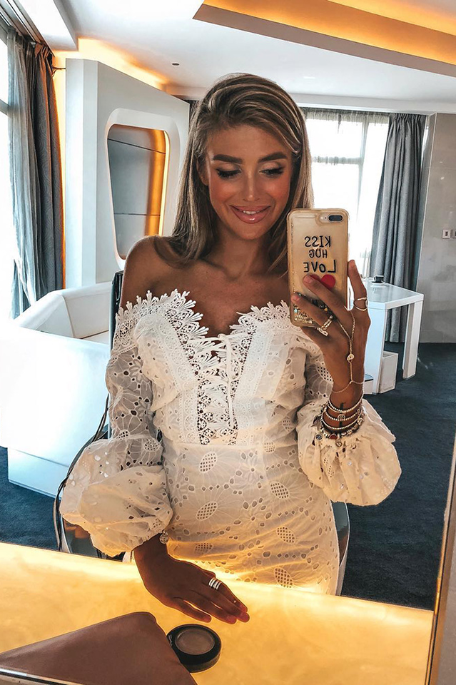 Sexy Off Shoulder Short Mini Dress