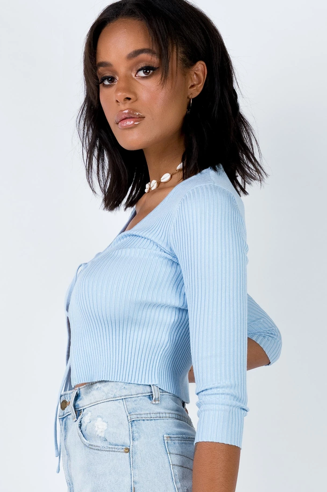 Orro Shop Tie Front Cardigan for Effortless Style and Comfort