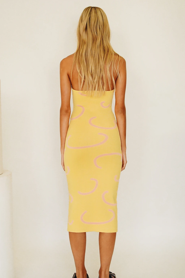 Summer Weekend Knit Midi Dress