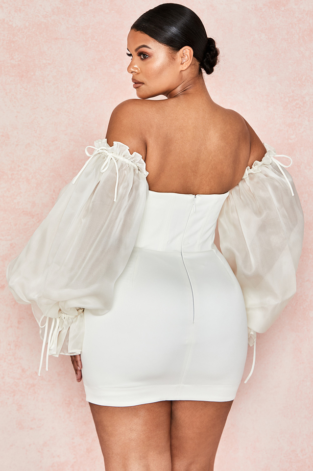 Satin Corset Dress - Fashionpara