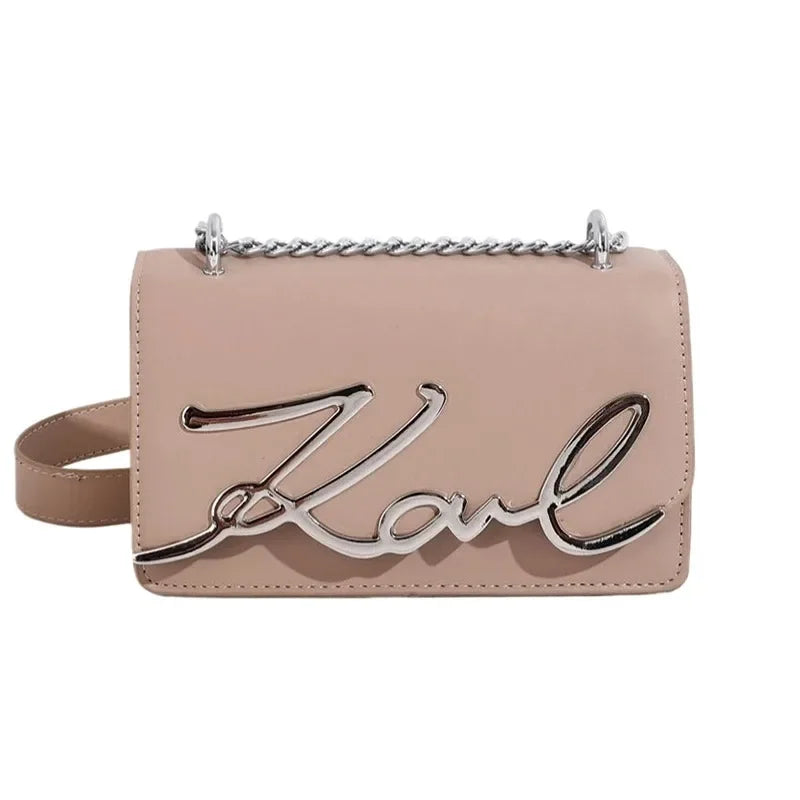 Retro Zipper Square Shoulder Tote Bag