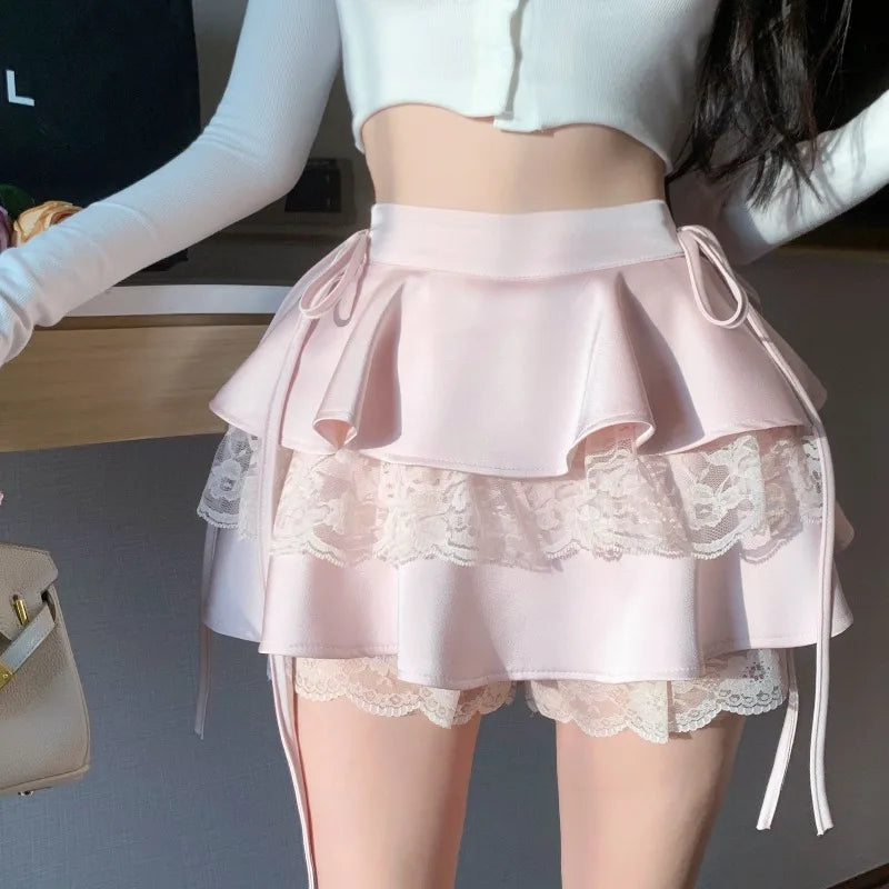 Bandage Lace Lolita Skirt
