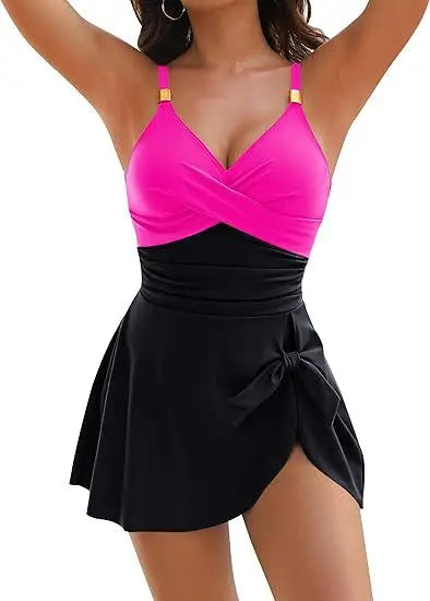 Tummy Control Ruched One Piece Set