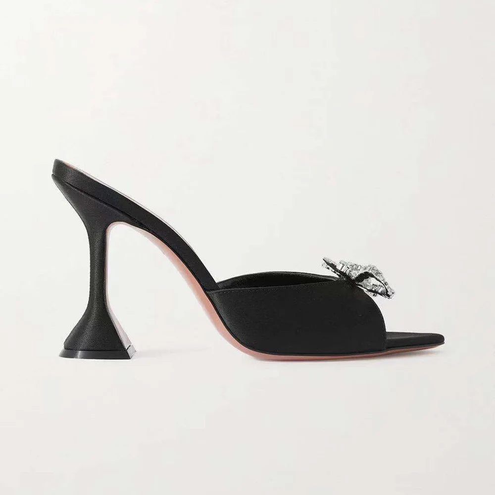 Sparkling Butterfly Dark High Heel