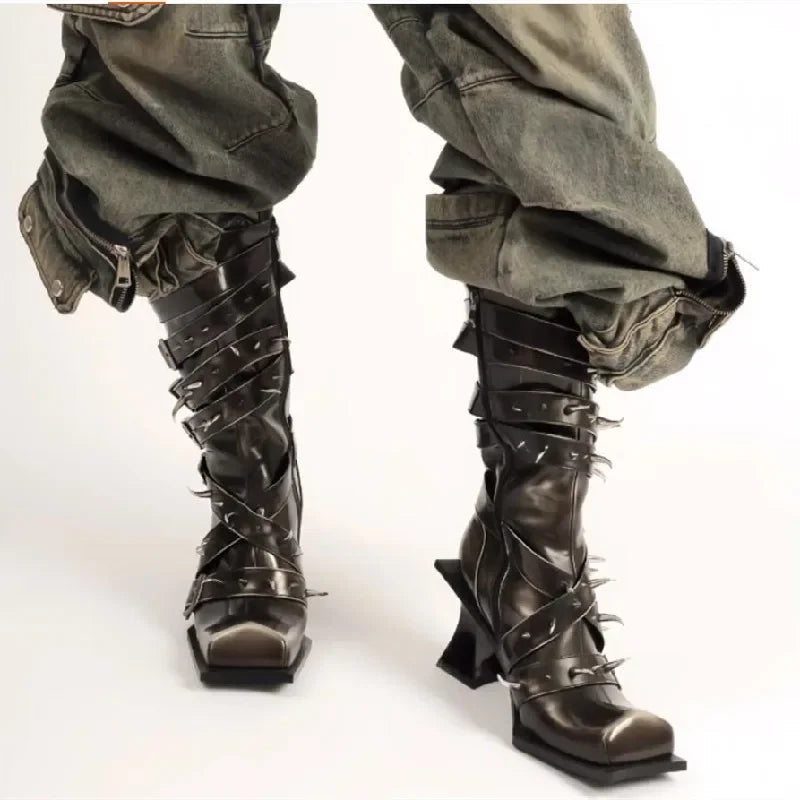 Barren Style Gothic Pant Leg Boot