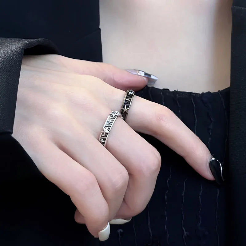 Y2K Vintage Gothic Hip Hop Circle