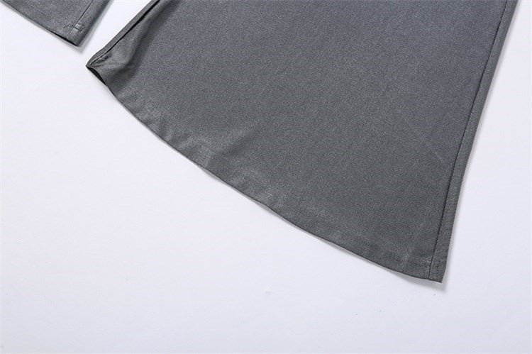 Riley Ruched Flare V-waistline Pants