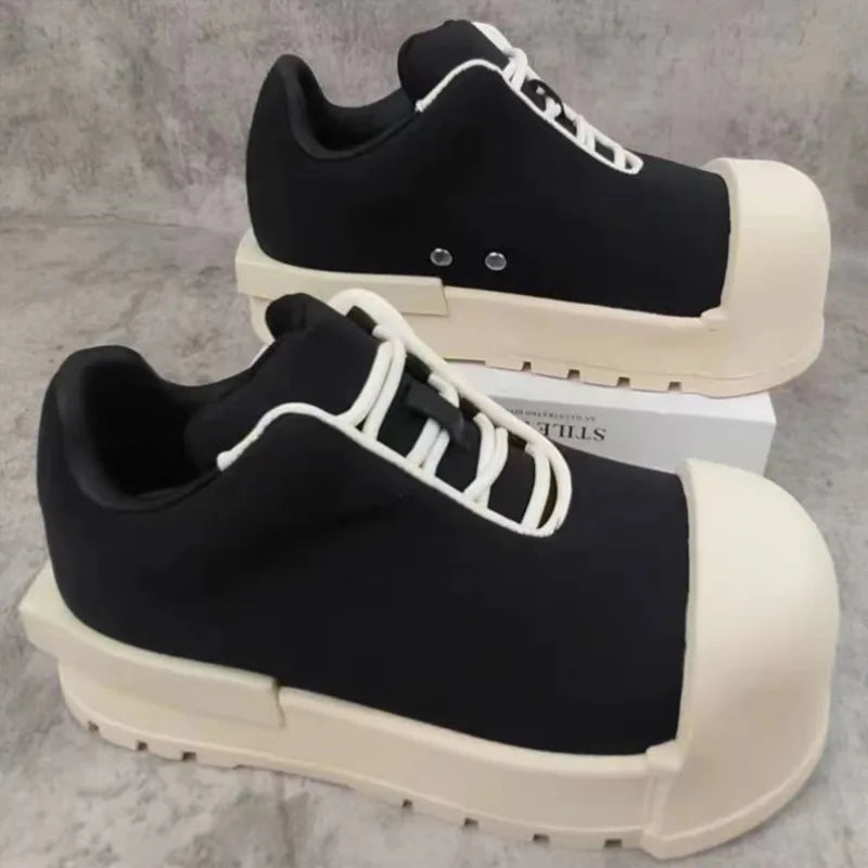 Chunky Heel Gothic Casual Sneaker