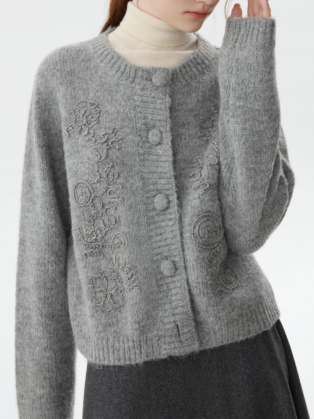 Korean Heavy Knit Autumn Style Cardigan