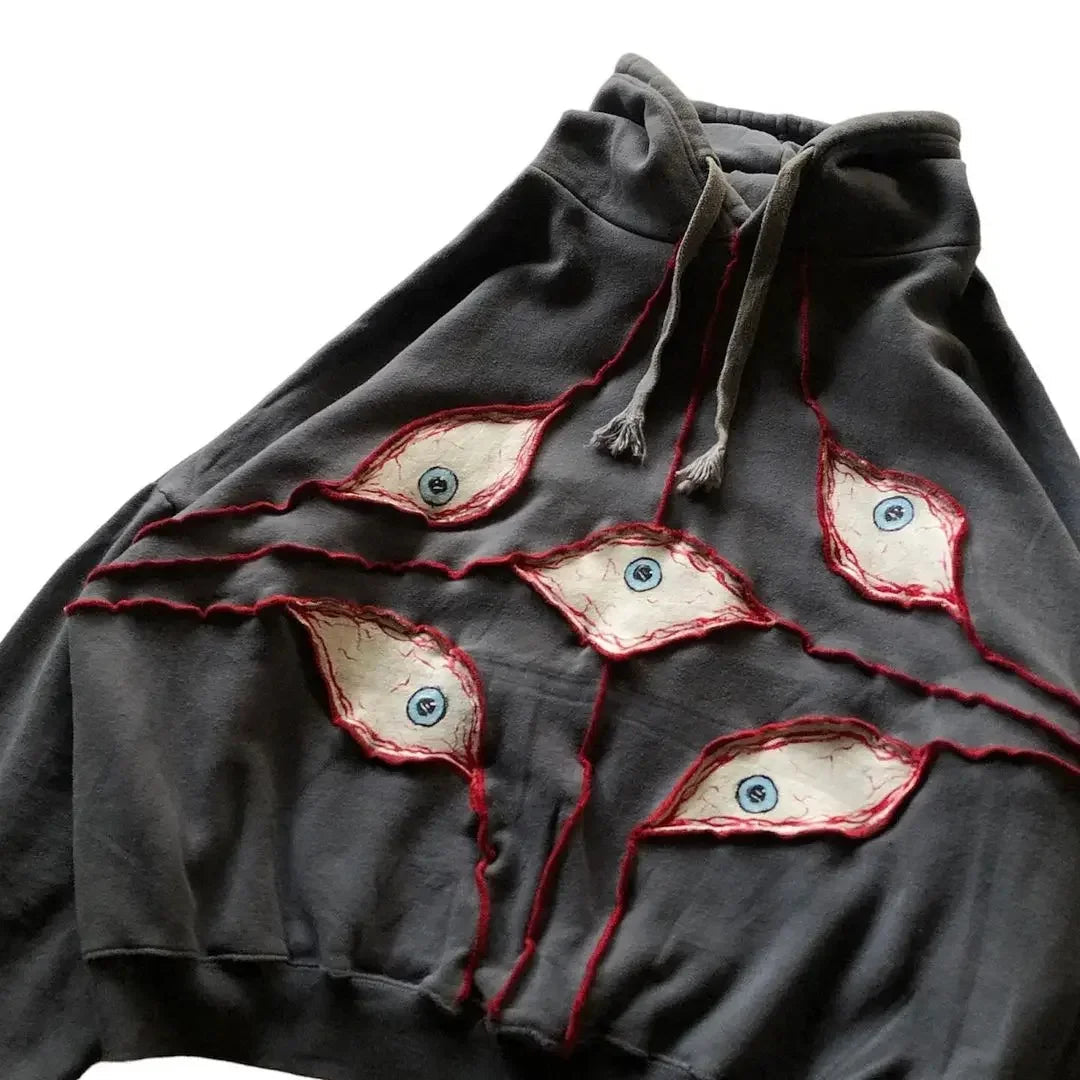 Dark Anime Visual Pullover Hoodie
