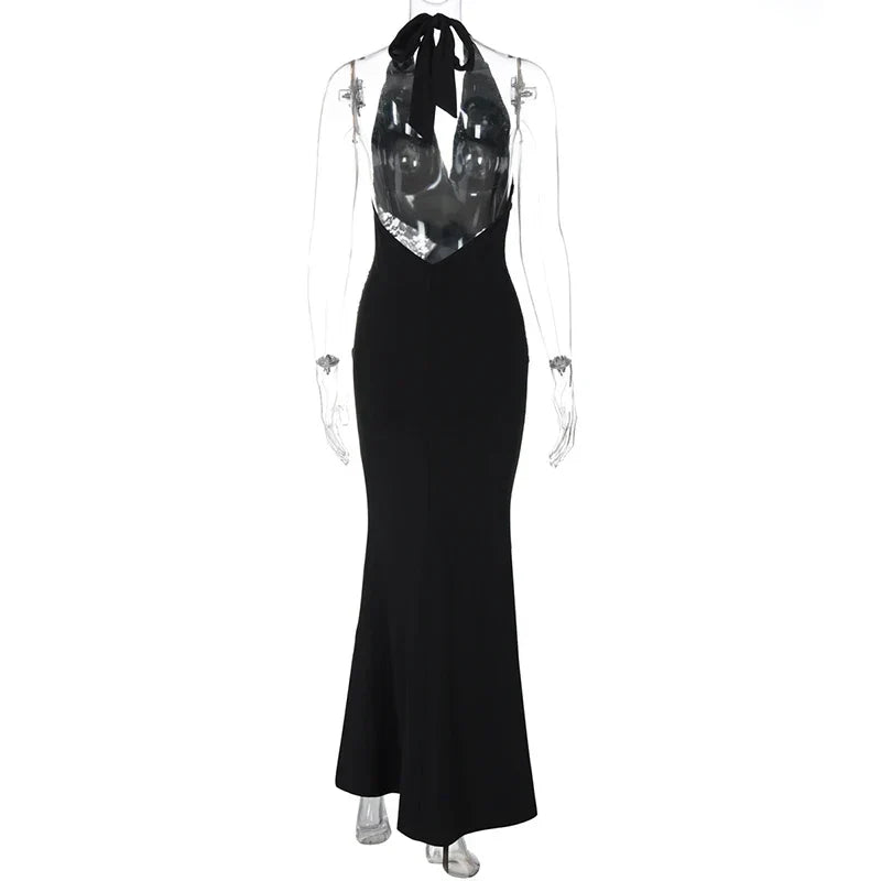 Satin Wrap V-Neck Long Sleeve Midi Dress - View 4