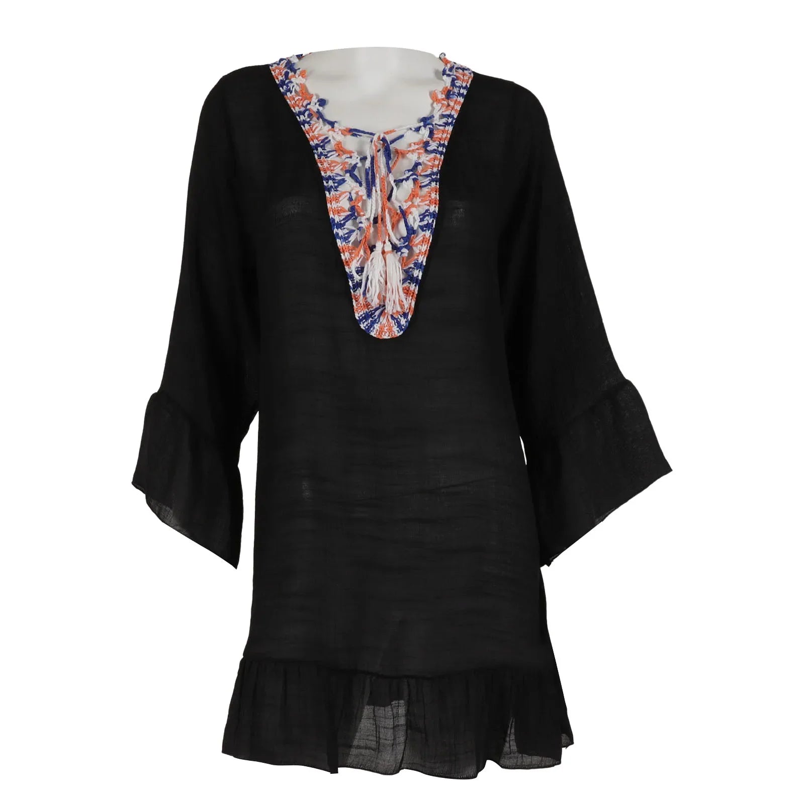 Hollow Out Crochet Bikini Cover Up