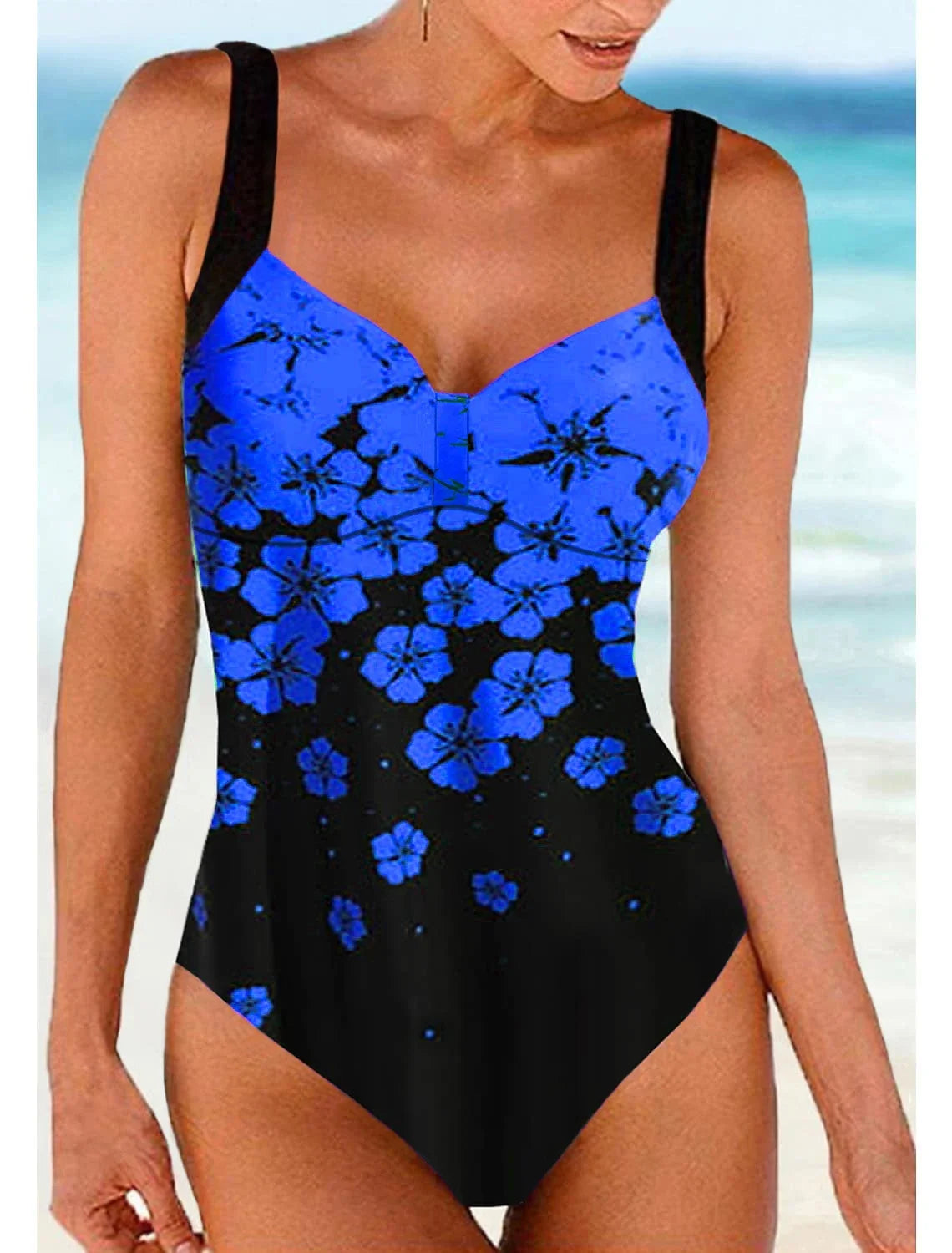 Plum Blossom Straps One Piece Set