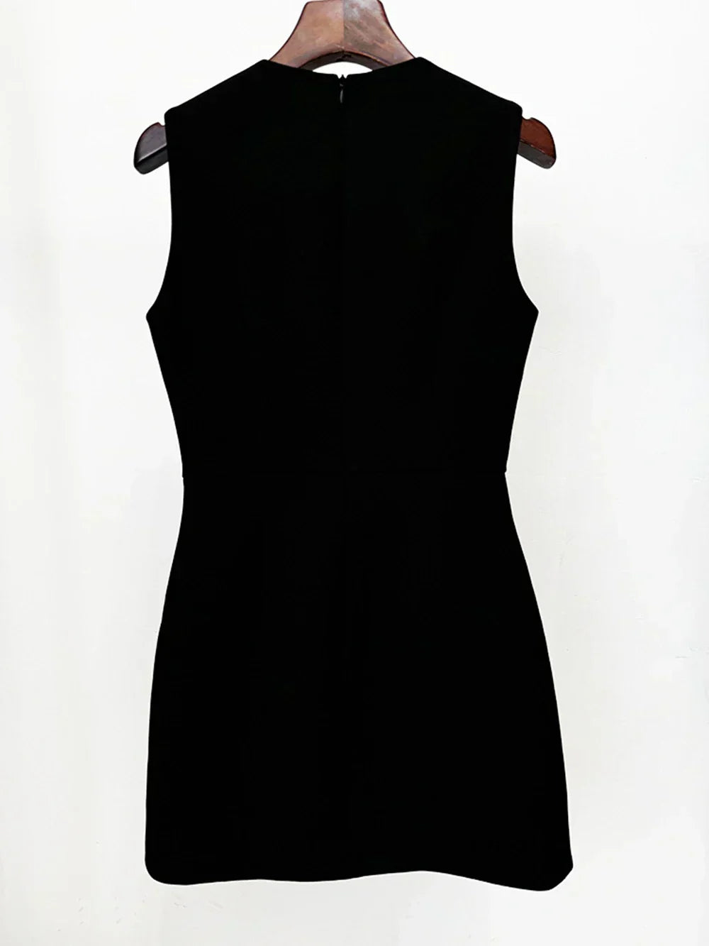 Sequin Butterfly Embellished Sleeveless A-Line Mini Dress - View 3