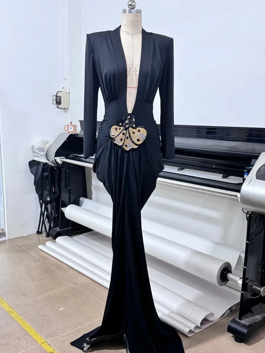 Embellished Strapless Bodycon Mini Dress - View 12