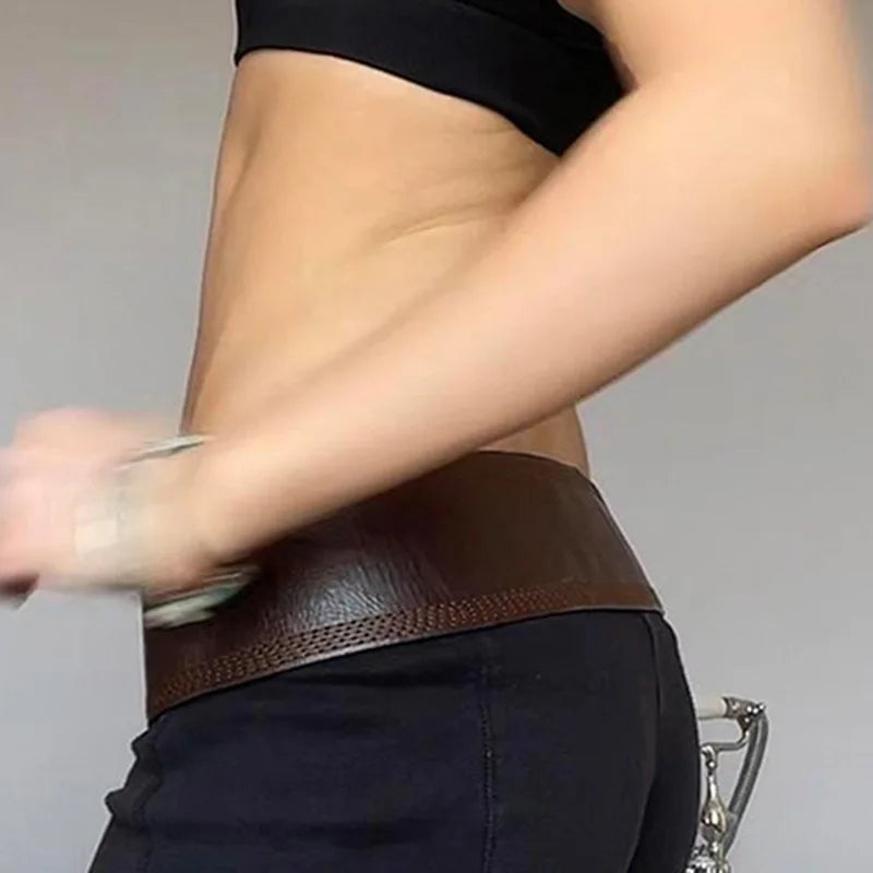 Antique Gothic Brown Clasp Strap