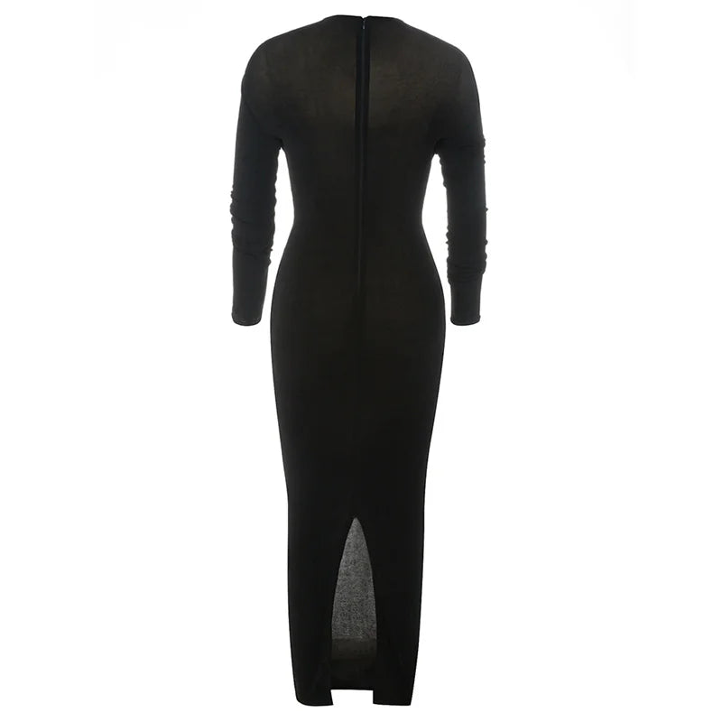 Sequin Strapless Bodycon Cocktail Midi Dress - View 9