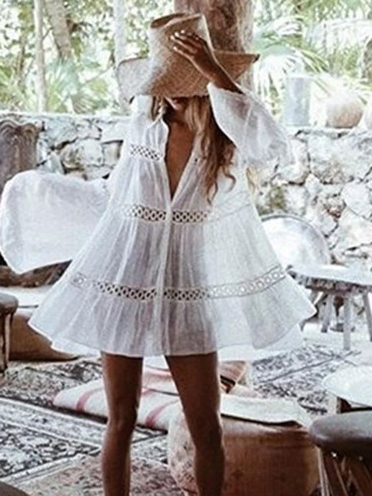 Single Breasted Bikini Cover Up