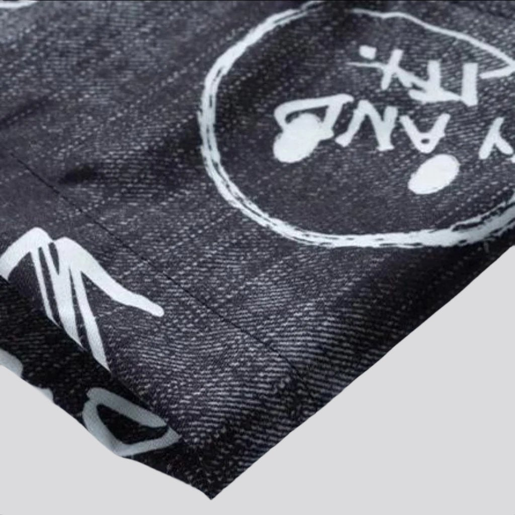 Y2k oversized denim jacket for men 13