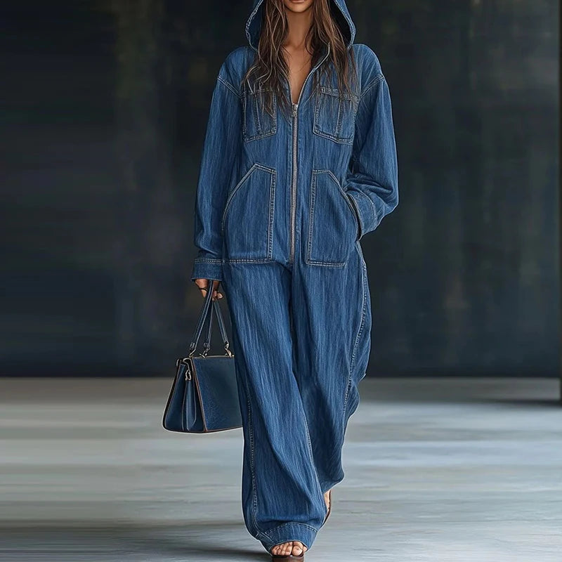 Elegant Long Sleeve Pullover and Pant Set for Women