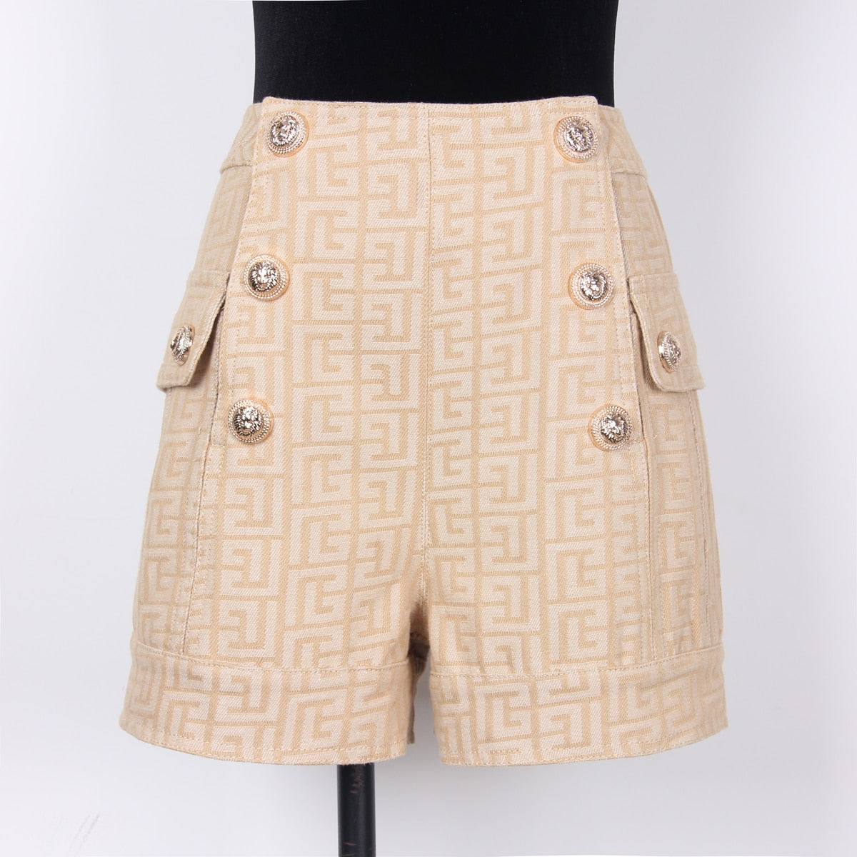 Cia Monogram Jacquard Shorts