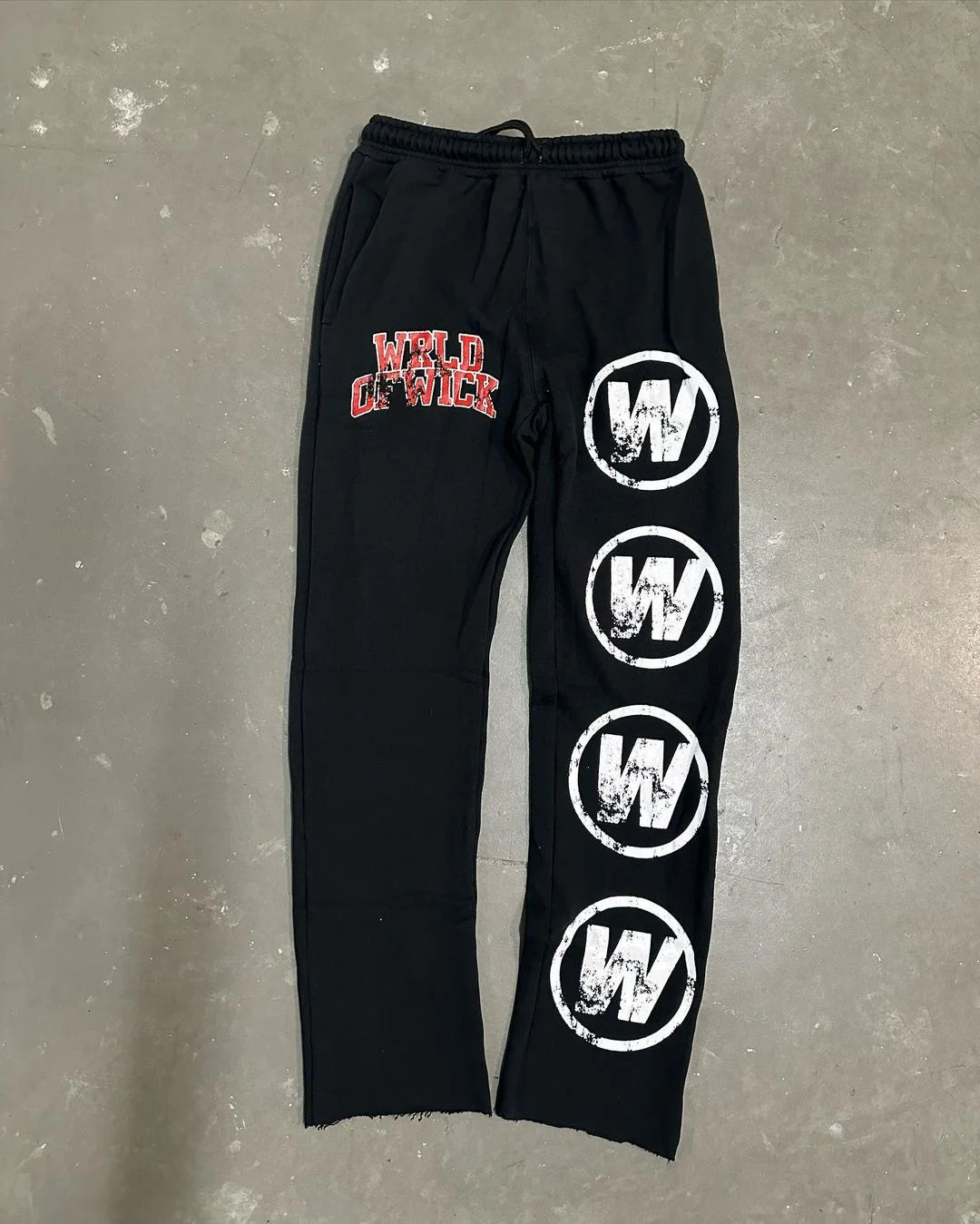 Dark Printed Design Pullover Hoodie