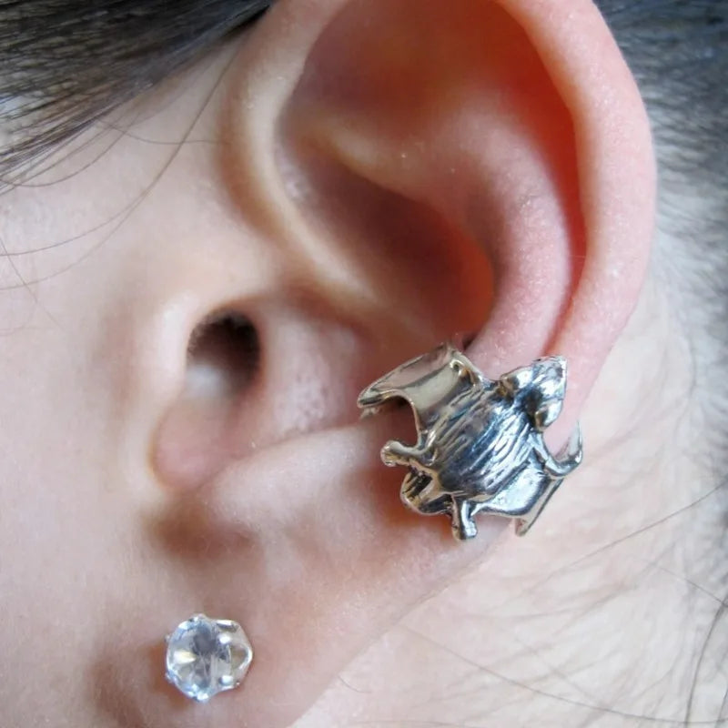 Antique Dark Dragon Talon Zinc Alloy Earring