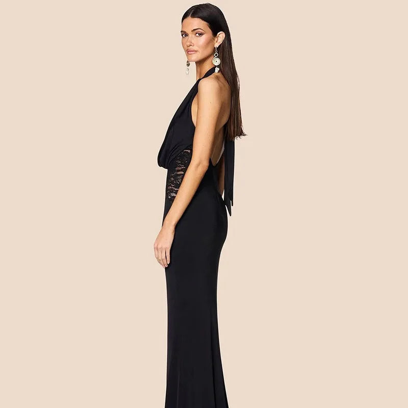 Satin Wrap V-Neck Long Sleeve Midi Dress - View 12
