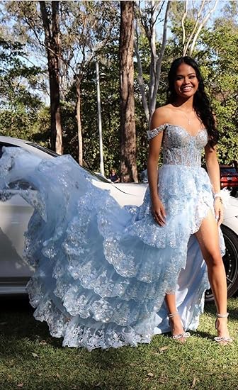 Pretty A-Line Straps Blush Pink Lace Long Prom Dresses Formal Evening Dress SD2203