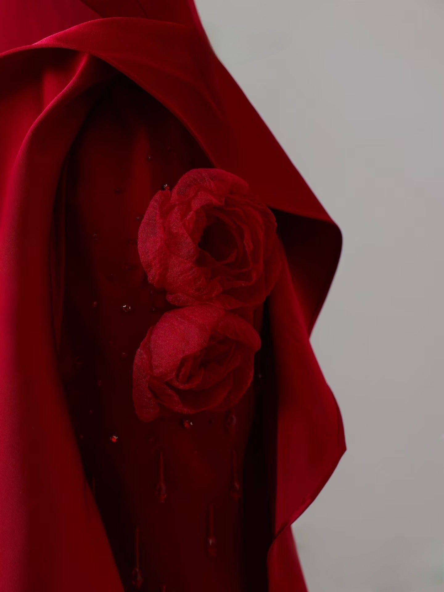 Simple Mermaid Off The Shoulder Neckline Burgundy Sequin Long Party Dress Prom Dresses SD2478