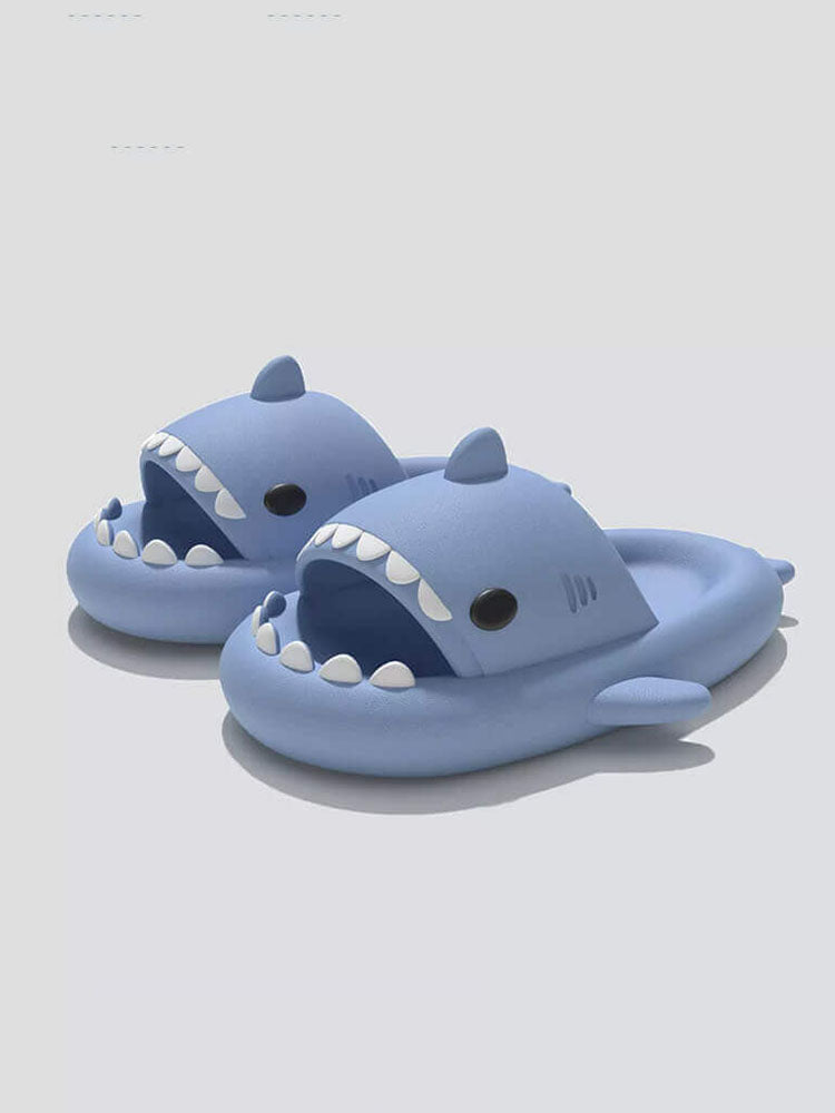 Unisex Casual Shark Slides