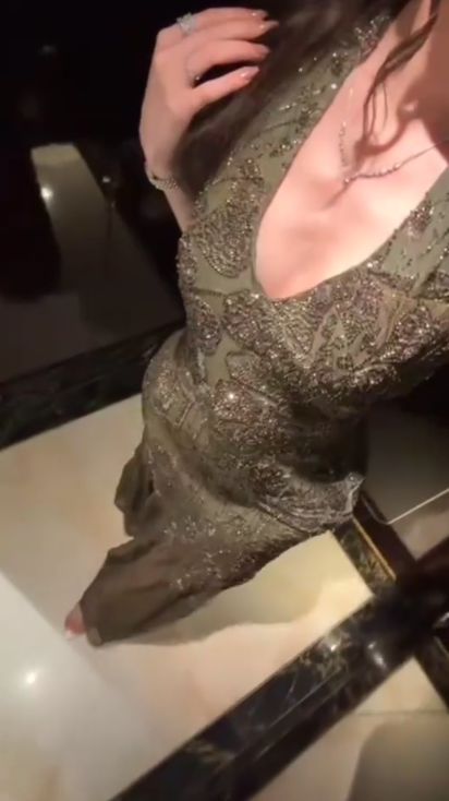 Vintage Halter Dark Green V Neck Chiffon Beaded Mermaid Party Dress Long Prom Dresses D1088