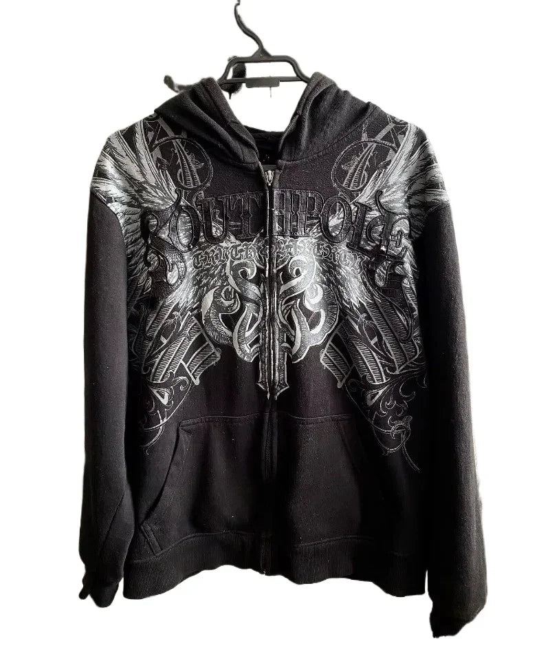 American Gothic Zipper Hoodie