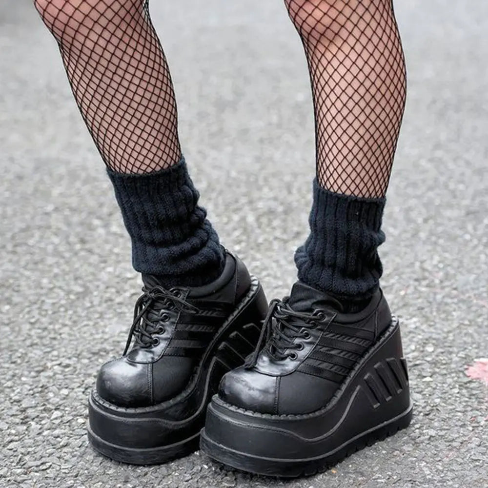 Antique Gothic Lace-Up Elevated Sneaker
