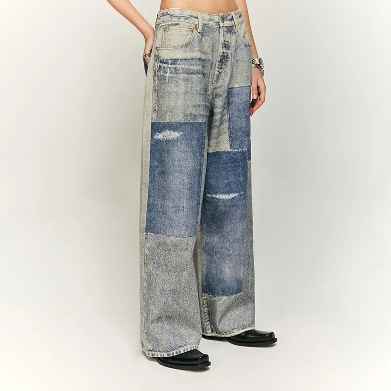 Cleansed Medieval Printed Urban Pant
