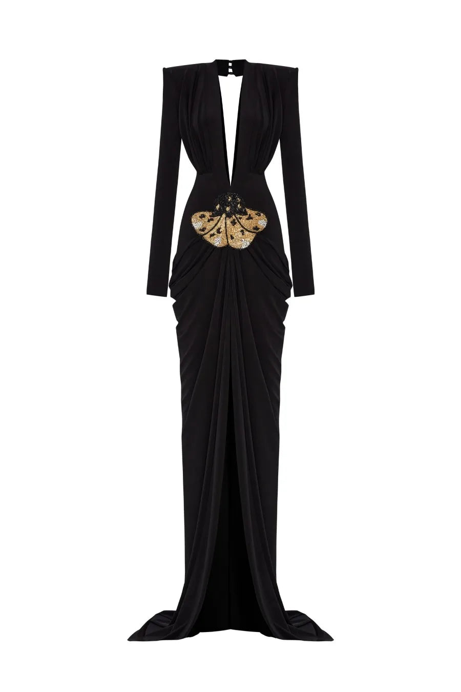 Embellished Strapless Bodycon Mini Dress - View 3
