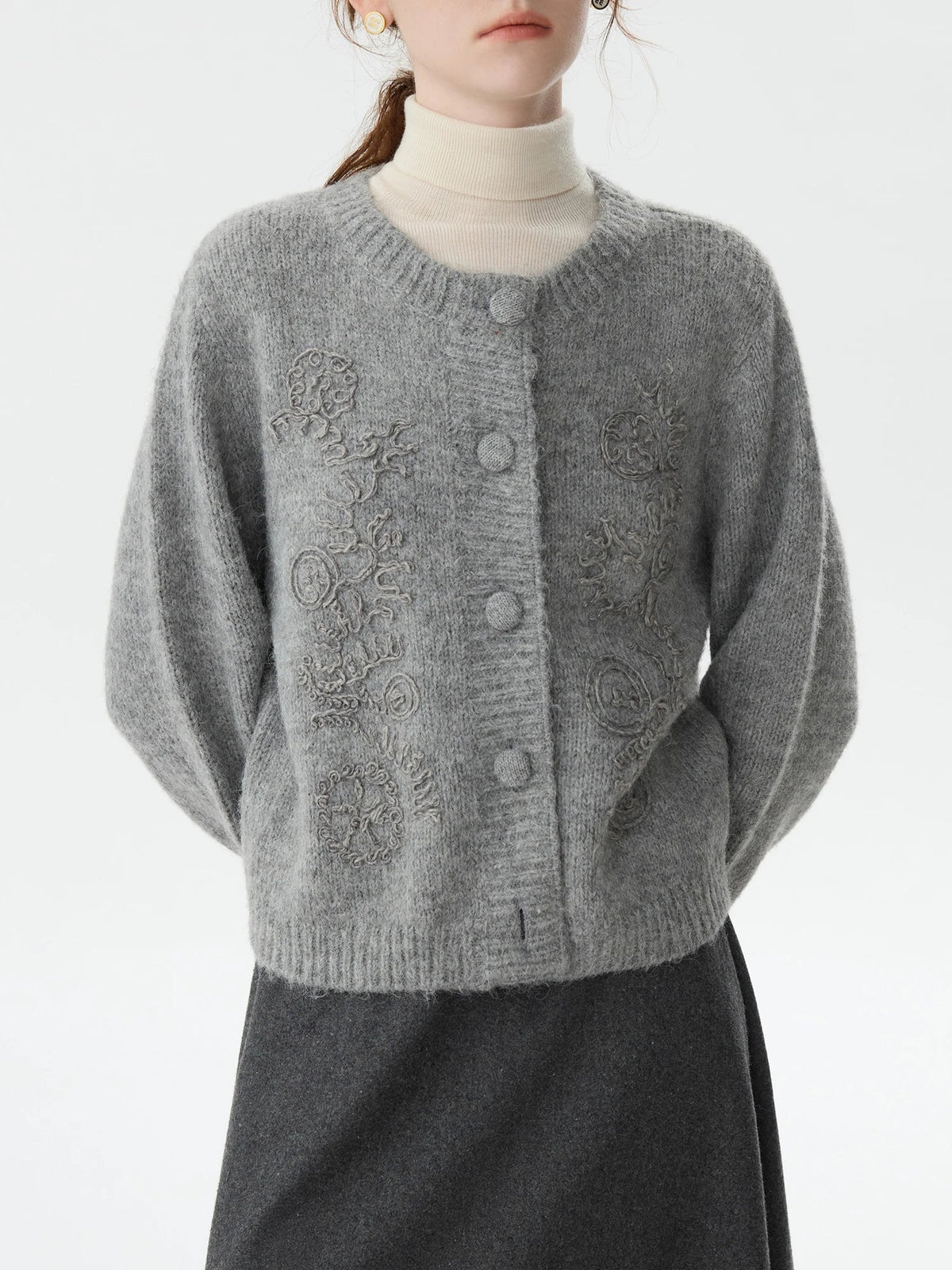 Korean Heavy Knit Autumn Style Cardigan