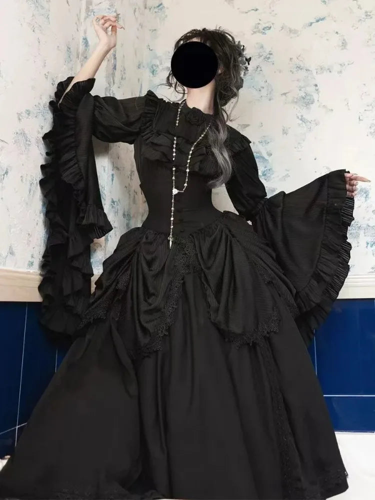 Y2k Frilly Sleeve Harajuku Blouse